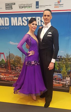 Natalia und David erreichten Platz 33 bei der WM Senioren I S 2021, Foto privat Wolfkuhl SenIS WM